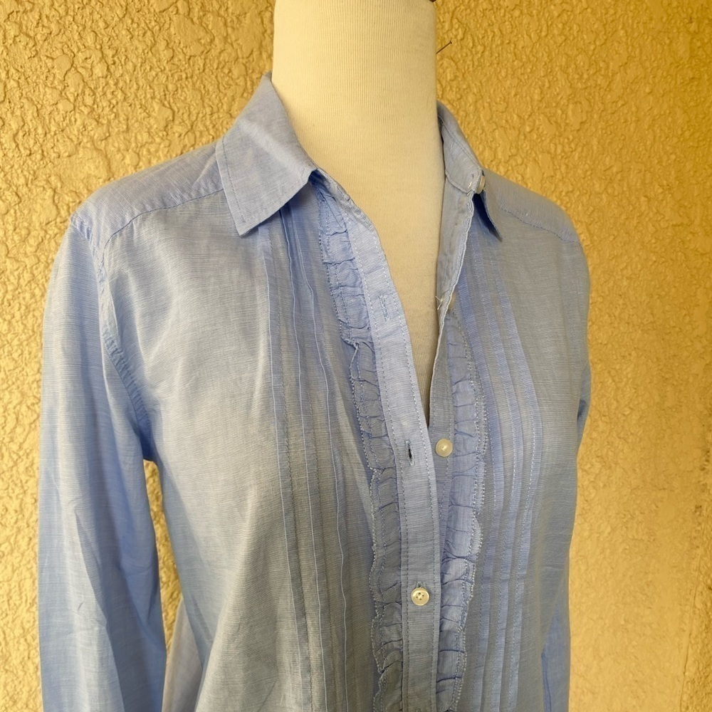 Abercrombie Kids Tuxedo Classic Style‎ Sky Blue Long Sleeve 15-16